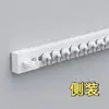 2024 nueva cortina de riel adhesivo cortina de riel pegajoso sin perforaciones cortina para ventana pequeña cortina de cama cortina para dormitorio dormitorio cortina autoadhesiva