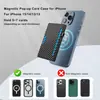 Portatarjetas Antidesmagnetización Nuevo Transfronterizo Cartera Integrada Caja de Aluminio para Airtag de Hombre 80% de Descuento Flip Portatarjetas Genuino Personalización