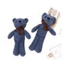 Muñeco de Peluche Oso Piña Grande de 20 cm Corbata de Moño Cinta Oso Oso Piña Lindo de Corea Regalo de Acompañamiento Disponible