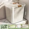 Cubo de Arroz Doméstico a Prueba de Insectos y Humedad Barril Sellado Cubo de Arroz Tanque Contenedor de Almacenamiento de Harina de Arroz Gran Capacidad Cubo Caja de Arroz para Fideos