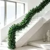 Layout de cena de árvore de Natal criptografado direto da fábrica guirlanda de simulação de decoração ao ar livre 270 cm rattan 240 folhas Jóias