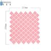 Pegatinas de pared con forma de gota de pegamento de cristal 3D, autoadhesivas, para baño, cocina, resistentes al aceite y a altas temperaturas.