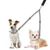 Novo Produto Amazon Transfronteiriço Dupla Guia para Cachorro_Sem Emaranhar_Cinto de Tração Reflexivo Giratório 360 graus