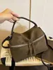 Nueva colección Otoño/Invierno 2026: bolso de mano retro de gamuza mate, gran capacidad, bolso de hombro, bolso cruzado, adecuado para el trabajo, los desplazamientos y llevar el almuerzo