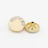Estilo Fragante de Lujo Ligero Botón de Presión Metálico Incrustado de Diamantes Botón de Ropa Hebilla Decorativa para Bolsa Abrigo de Mujer Chaqueta Hebilla Lote