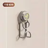 Estante de Gancho para Lavabo de Succión de Lujo Ligero Estante de Almacenamiento para Lavabo de Baño Inodoro Sin Taladro Colgador de Lavabo para el Hogar