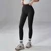 Calça Legging Longa Elástica para Tonificação Abdominal Pilates Yoga Fitness Corrida Esportes Roupa de Baixo Justa Calça Tubarão Calça Tubarão