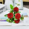 Bola de flores artificiais florais transfronteiriça crisântemo simulação buquê sala de estar casa decoração flor de seda flor artificial artesanato de comércio exterior