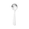 Cuchara y Tenedor de Acero Inoxidable 304, Cuchara Linda con Sonrisa Grabada a Láser, Vajilla Portátil, Mango Corto, Tenedor de Fruta Creativo, Postre Helado