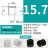 Manga de borracha preta tampa de tubo de borracha de silicone resistente a alta temperatura tampa de silicone vedante manga de bico anti-colisão extremidade de tubo redondo manga de silicone