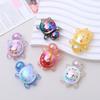 Nuevo en stock explosiones de trémolo luminosas 1.8 resina de tortuga pequeña pequeños adornos accesorios piezas diy accesorios venta al por mayor