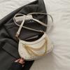 Bolso de Hombro de Cadena Popular para Mujer de Este Año 2025 Nuevo Estilo Coreano Versátil y a la Moda Bolso de Hombro Bajo el Brazo para Mujer