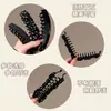 Elegante y sofisticado accesorio para el cabello de pinza de plátano para dar volumen al cabello, pinza de pelo de cola de caballo a la moda, pasador de lunares dulces estilo coreano