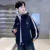 Chaqueta nueva y elegante para niños, cortavientos infantil de primavera y otoño, gabardina para niños, top elegante y a la moda para niños mayores