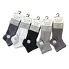 2026 Calcetines Nuevos Primavera y Verano Calcetines Delgados Absorbentes de Sudor Transpirables de Malla Calcetines Blancos Tipo Barco Running Deportes Calcetines de Algodón Venta al Por Mayor