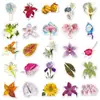50 Adesivos de Flor de Diamante, Planta Lindos Criativos Personalizados Caderno DIY à Prova d'Água Decorativos Adesivos para Caixa de Armazenamento