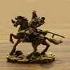 Novos Enfeites Pequenos de Cobre de Guan Yu Decoração de Mesa Latão Retrô Artesanato Antigo Joia