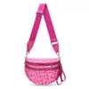 Bolsa Tendência de Ombro Único para Mulheres, Nova Moda Versátil em Tecido Oxford de Grande Capacidade Formato Concha, Bolsa Transversal Casual Leve