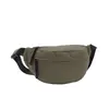 Bolsa Transversal Estilo U para Mulheres, Verão 2025, Bolsa Estilo Bolinho da Moda, Bolsa Transversal Pequena de Nylon Leve, Bolsa de Ombro Versátil