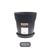 Vaso de Flor Grande Redondo Simples Respirável para Varanda de Casa e Mesa de Plantio de Rosas
