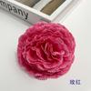 Flores de Clavel Simuladas de 13 Capas Caja de Regalo del Día de la Madre Decoración Pasador Tocado Accesorios diy Flor Artificial Fotografía Flor