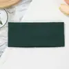 Faixa de Cabeça Larga Canelada Simples, Faixa de Cabelo de Tricô Respirável e Amiga da Pele, Adequada para Rabos de Cavalo Altos e Coques, Versátil para Esportes e Atividades Diárias