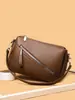 Bolso Transfronterizo de Cuero Suave con Patrón de Lichi para Mujer, Bolso Cruzado Simple Nuevo, Bolso de Hombro Versátil, Bolso Cuadrado Pequeño Portátil de Moda para el Viaje Diario