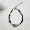 Collar de Ágata Clásico Moda Nuevo Estilo Nacional Unisex Cadena Exquisita Versátil Nicho para Hombres y Mujeres