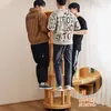 Estantería giratoria de madera maciza, estante de almacenamiento para ventanal, estante de almacenamiento de pie para dormitorio del hogar, estantería pequeña para niños, estante de almacenamiento integrado