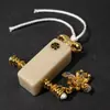 Conjunto de Três Vias de Vidro Sherpa Dourado Areia Grande Fênix DIY Acessórios Culturais Pulseira Contas de Buda Rosário Suprimento Atacado