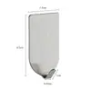 Ganchos de Acero Inoxidable Seleccionados Cuidadosamente Sin Taladro Adhesivo Fuerte Pared de Cocina Ganchos Adhesivos para Montar en Pared Clavos sin Marca para Ropa Ganchos de Metal