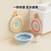 Lavabo Plegable para Uso en Dormitorio, Adecuado para Estudiantes, Personalizable, Pequeño Lavabo Plegable Portátil de Viaje para Lavar Bebés