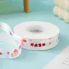 Cinta de Poliéster Feliz Cumpleaños de 2 cm, 25 Yardas, Fabricante Mayorista, Decoración para Pastel, Regalo, Souvenir, Caja de Regalo, Cinta Decorativa