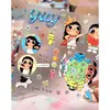 Pegatinas Populares Lindas de Dibujos Animados de Jadesito Yuy, Pegatinas de Dibujos Animados de Alta Calidad para Bricolaje para Decoración de Teléfono, Agenda, Tableta con Adhesivo