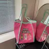 Bolsa de Hombro Grande de Alta Densidad con Bordado Resistente de Personalidad Dopamina, Nueva Nicho, para Compras, para Mujer