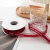 Fita de Malha Cetim Média Fita Inglesa Fita para Embalagem de Buquê Floral Amarração de Bolo Materiais Florais Atacado DIY