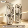 Kit de higiene pessoal portátil para viagem, incluindo um porta-escova de dentes e pasta de dente, uma caixa de armazenamento para escova de dentes e um porta-copo para escova de dentes dois em um