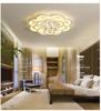 Luminária de teto de cristal para sala de estar moderna simples elegante casa 2022 nova luz de luxo criativa redonda luminária de quarto