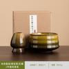 Juego de Batidor de Matcha Japonés Torneado en Horno Regalo para Amantes del Matcha Juego de Té de Siete Piezas para Preparar Latte de Desayuno