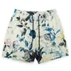 Pantalones Cortos de Moda Coreana con Estampado Fresco, Personalizados para Comercio Exterior Transfronterizo, Cintura Alta, Ajustados, Rejuvenecedores, Versátiles y Cómodos