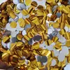 500g Escamas Doradas Relleno de Bolas Bobo Bola Transparente Redonda Oro Rosa Dorado Lentejuelas Confeti Decoraciones