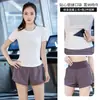 Pantalones de Yoga de Cintura Alta con Bolsillo Trasero para Mujer, Nuevo Estilo Otoño y Verano, Falso Dos Piezas, Conjunto Levanta Glúteos