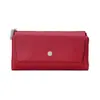 ¡Funda Suave! Nuevo Patrón de Lichi 70% de descuento Cartera Larga para Mujer Transfronteriza Cartera Clásica Europea y Americana para Monedas Mayoreo