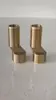 Conector en T para tubería de agua, tipo rosca interior y rosca exterior, unión para calentador de agua, uno a dos, 1/2 pulgada, engrosado, accesorios de cobre macizo, otros