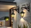 Explosión Transfronteriza Decoración Animal de Hierro Forjado Gancho de Pared Solar Exterior Patio Araña de Plástico Balcón Soporte Colgante