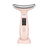 Dispositivo Multifuncional de Belleza para el Cuello, Masajeador de Cuello con Luz de Colores, Dispositivo de Tratamiento de Arrugas Faciales, Dispositivo de Introducción Facial, Dispositivo de Belleza Frío y Caliente