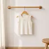 Nuevo lindo conjunto de dos piezas para bebés y niños pequeños, cómodo y práctico, camiseta de manga corta de dibujos animados y conjunto de pantalones antimosquitos para niñas