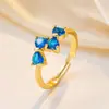Anillo de Lujo Ligero Estilo Francés de Alta Gama Totalmente Incrustado con Microdiamantes para Mujer, Súper Brillante, Moderno, Exquisito, Versátil, Modelo Nuevo, Anillo de Venta Caliente en Transmisión en Vivo