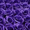 Fábrica de Origen Flor de Jabón de Tres Capas con Base Cabeza de Flor Rosa Simulada Flor de Agua Flor de San Valentín Cabeza de Flor Preservada