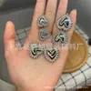 Em Estoque fivela de amor fivela de diamante fivela em forma de coração fivela estilo pequeno perfume fivela decorativa fivela criativa em formato especial lote de strass
